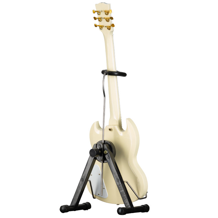 AXE HEAVEN® '64 SG Custom White 1:4 Scale Mini Guitar Model