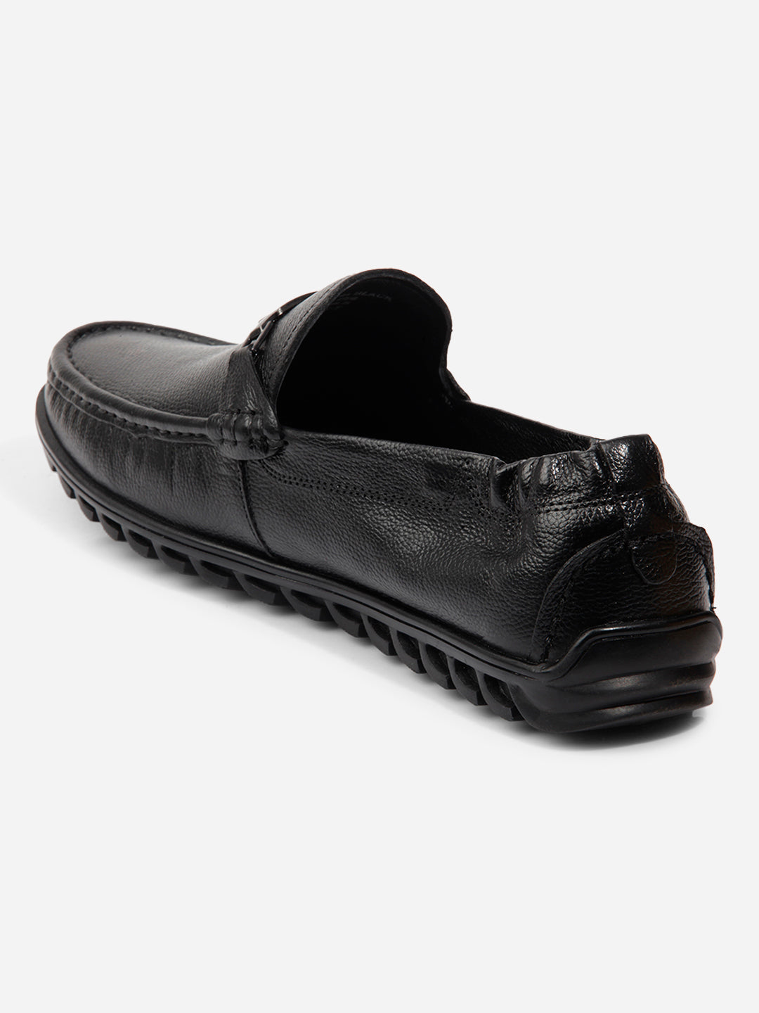 Pantofi loafer clasici pentru bărbați, din piele naturală neagră, eleganți și confortabili