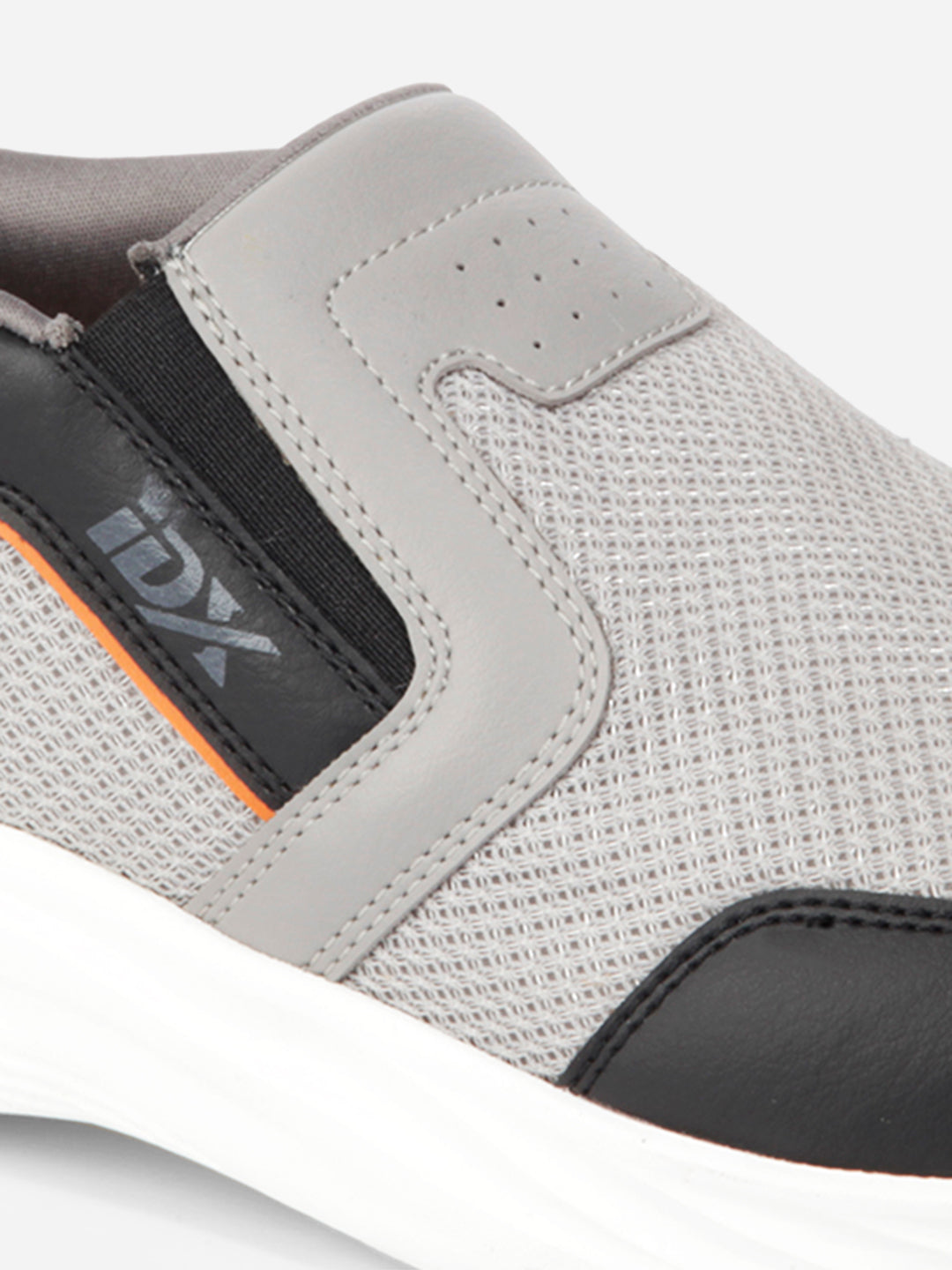 Pantofi sport bărbați slip-on, gri-negru, confort maxim și design modern