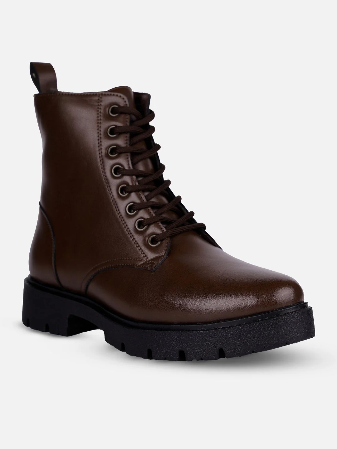 Ghete elegante pentru femei, maro, cu șireturi și talpă antiderapantă AIRMIX – confort și stil