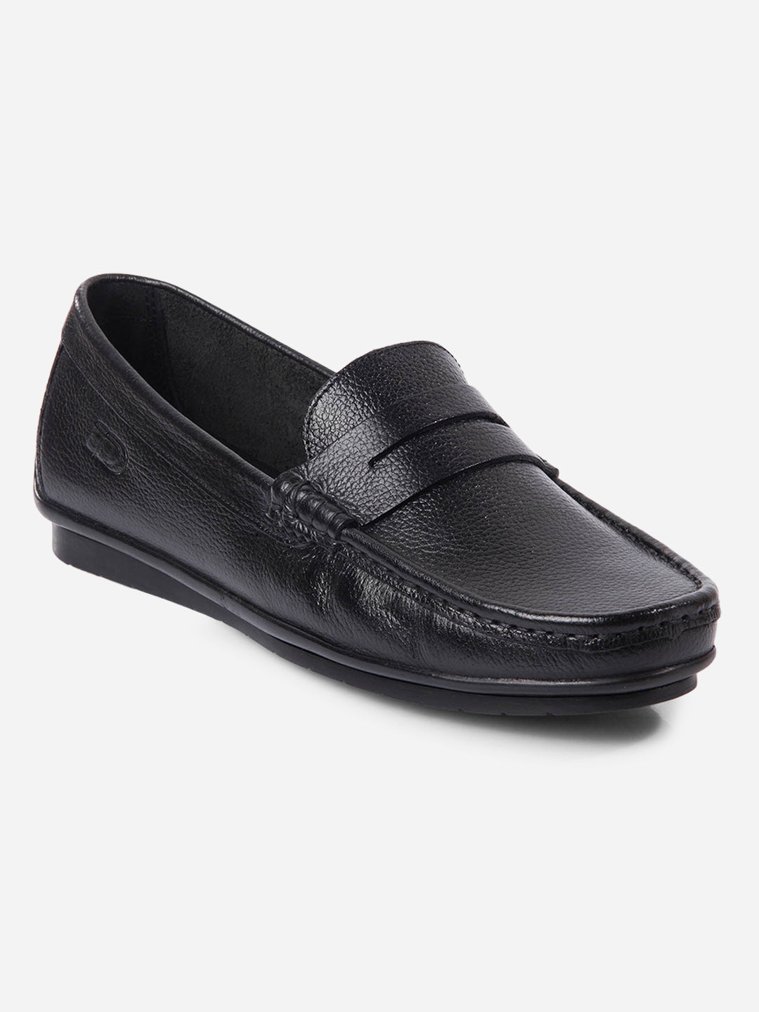 Pantofi loafer bărbați din piele naturală, flexibili și confortabili, cu talpă PU neagră