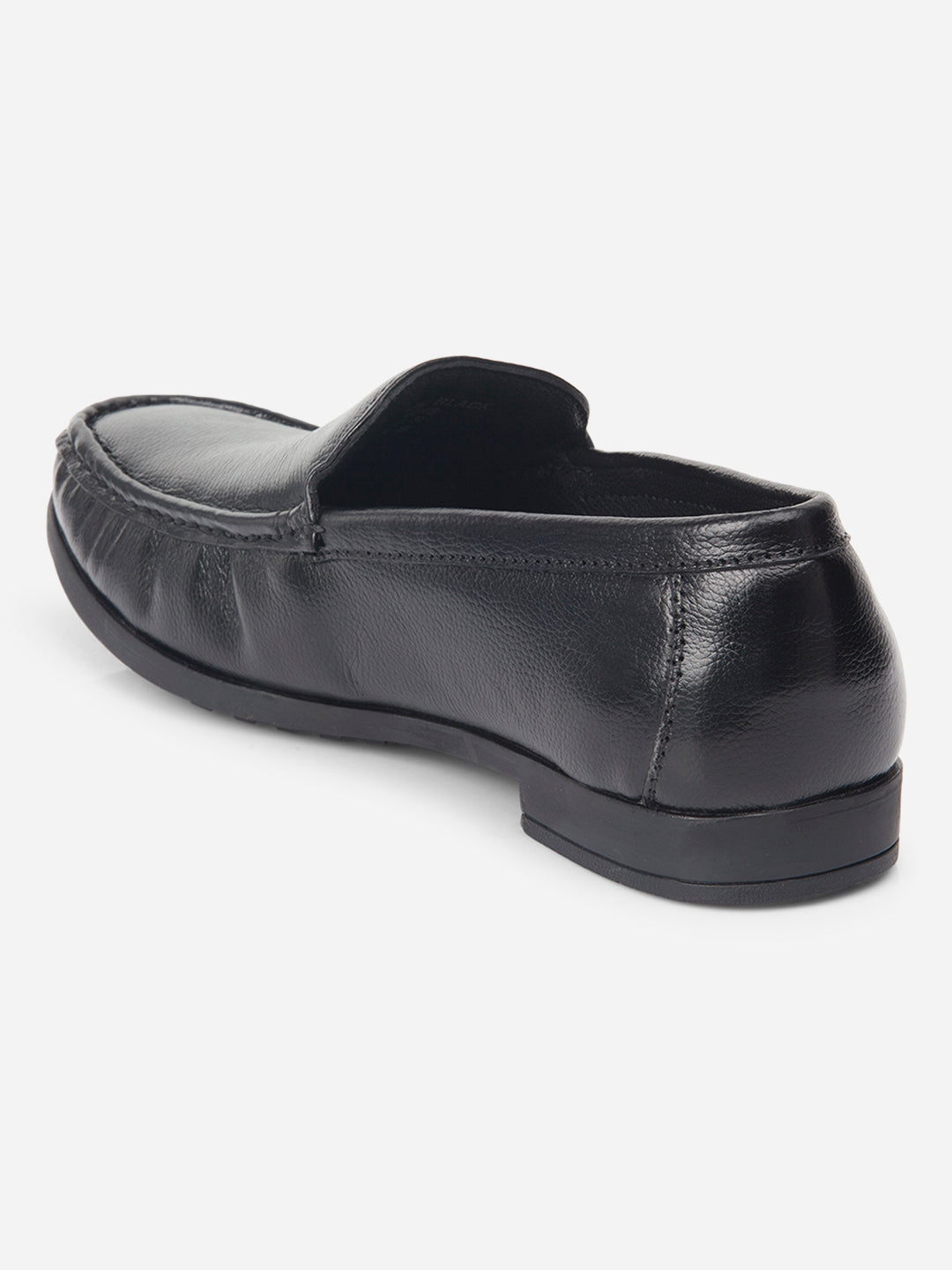 Pantofi loafer bărbați negri, eleganți și confortabili din piele naturală, talpă rezistentă TPR
