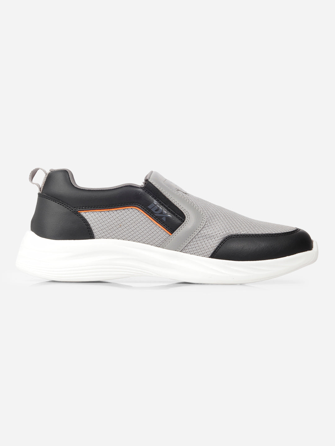 Pantofi sport bărbați slip-on, gri-negru, confort maxim și design modern