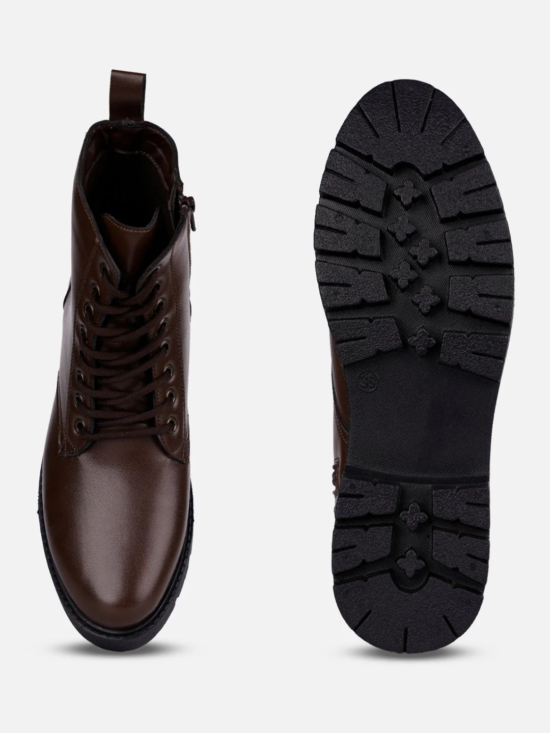 Ghete elegante pentru femei, maro, cu șireturi și talpă antiderapantă AIRMIX – confort și stil