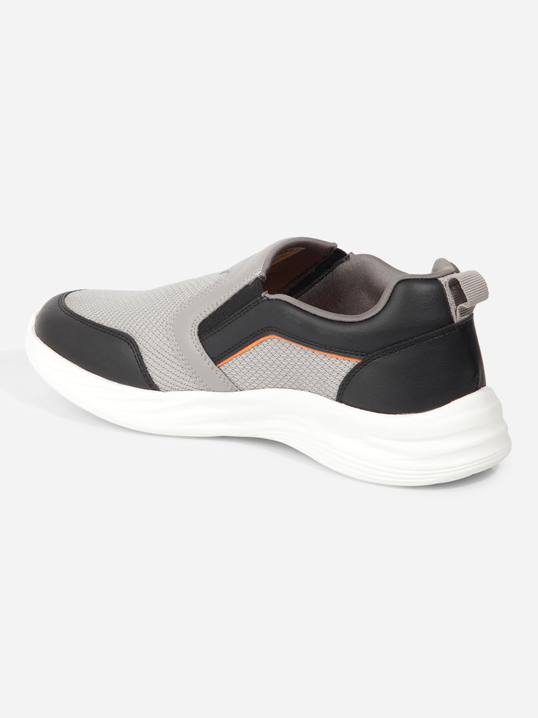 Pantofi sport bărbați slip-on, gri-negru, confort maxim și design modern