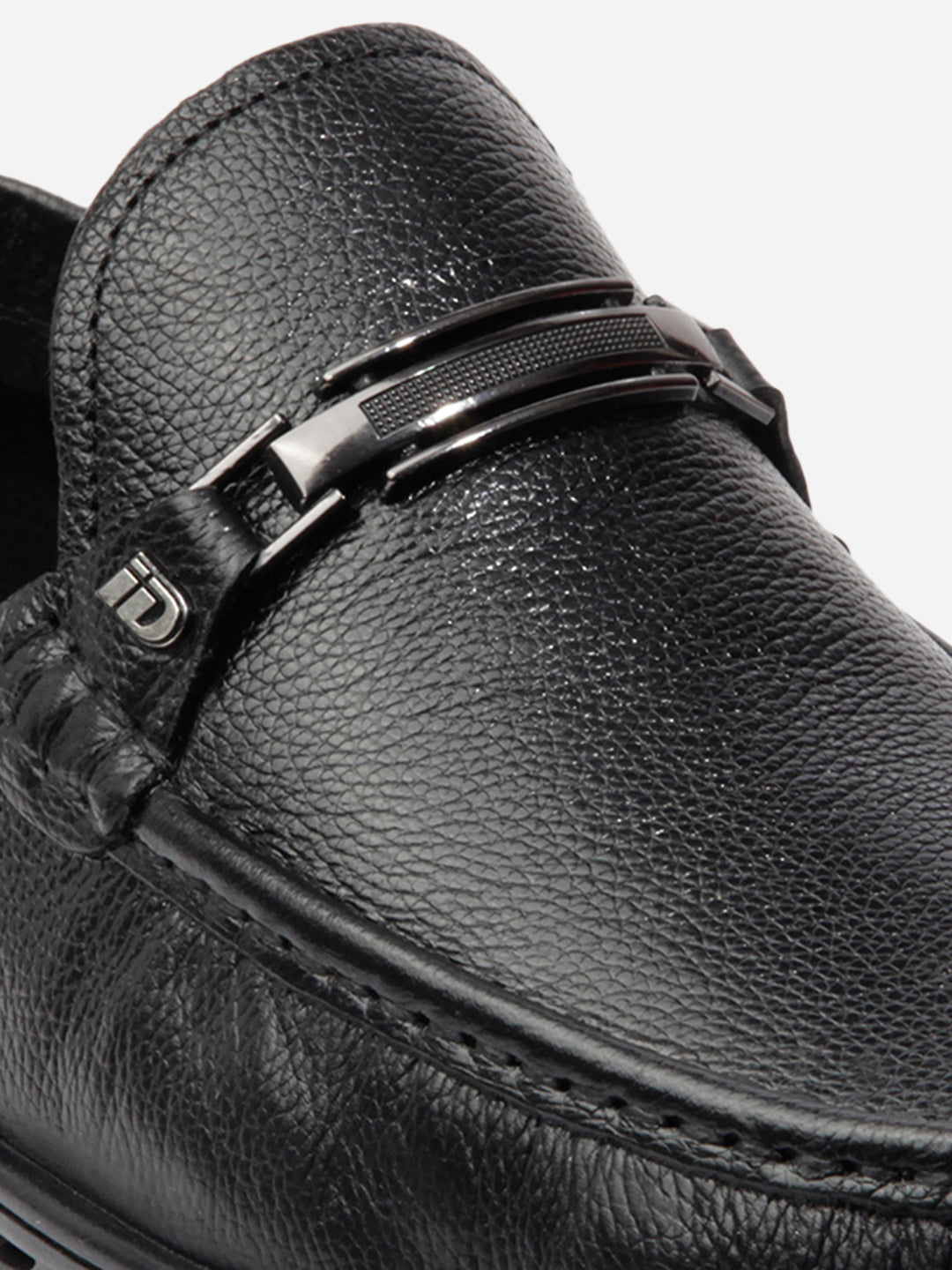 Pantofi loafer clasici pentru bărbați, din piele naturală neagră, eleganți și confortabili