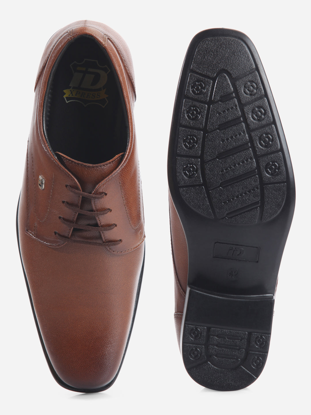 Pantofi formali bărbați din piele naturală, eleganți și confortabili, culoare maro deschis