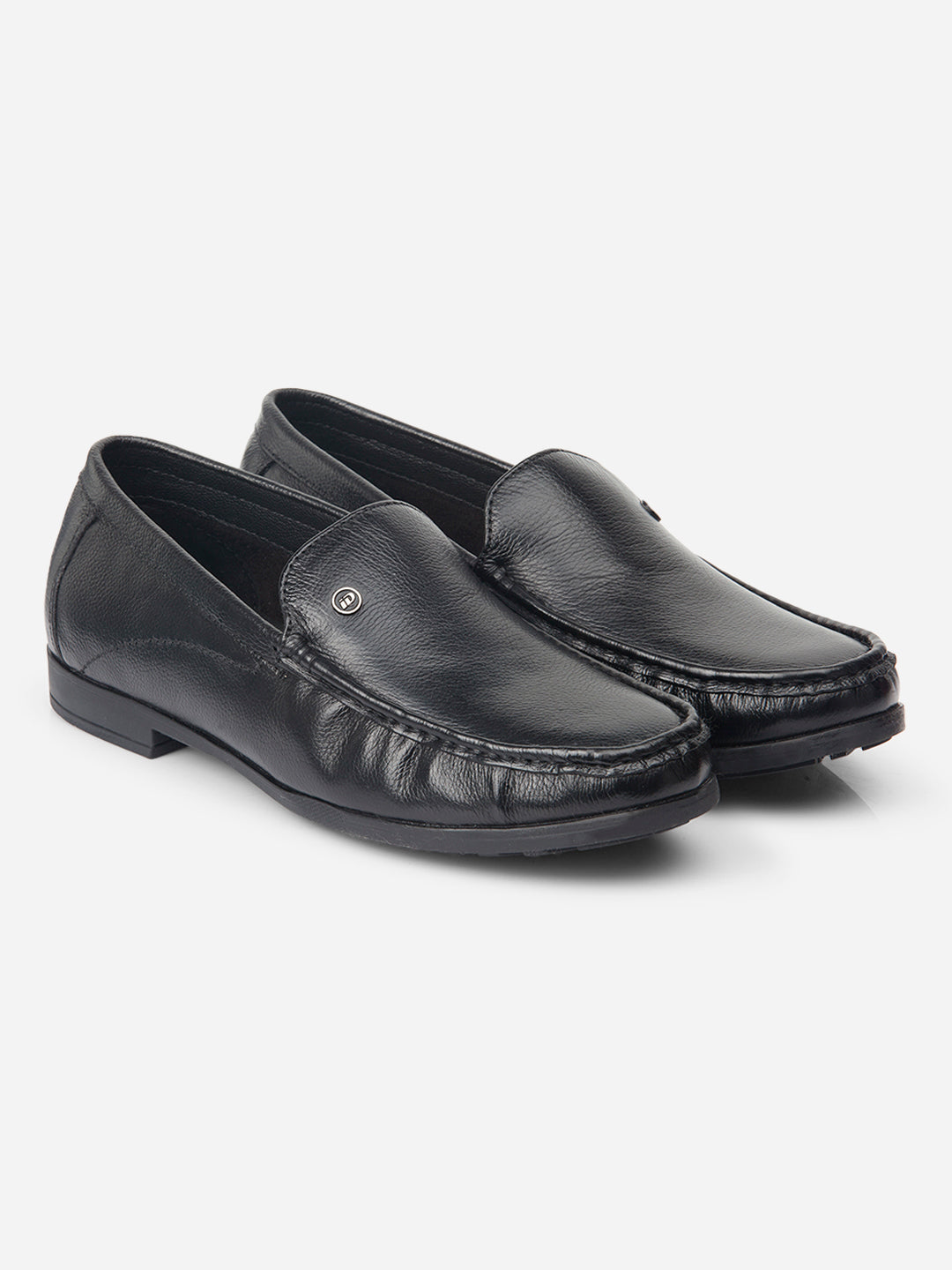 Pantofi loafer bărbați negri, eleganți și confortabili din piele naturală, talpă rezistentă TPR