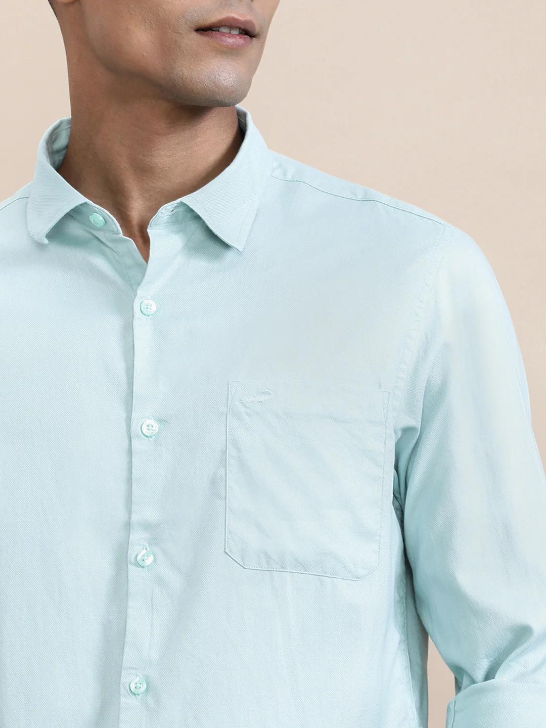 Cotton Textured Full Sleeve Shirt