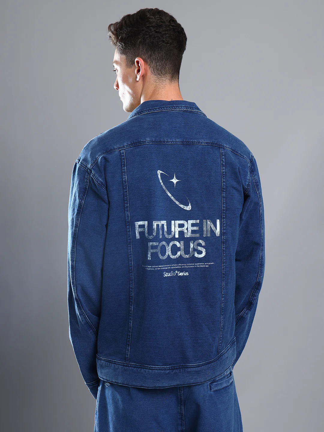 Den Knit Regular Jacket In Ice Blue