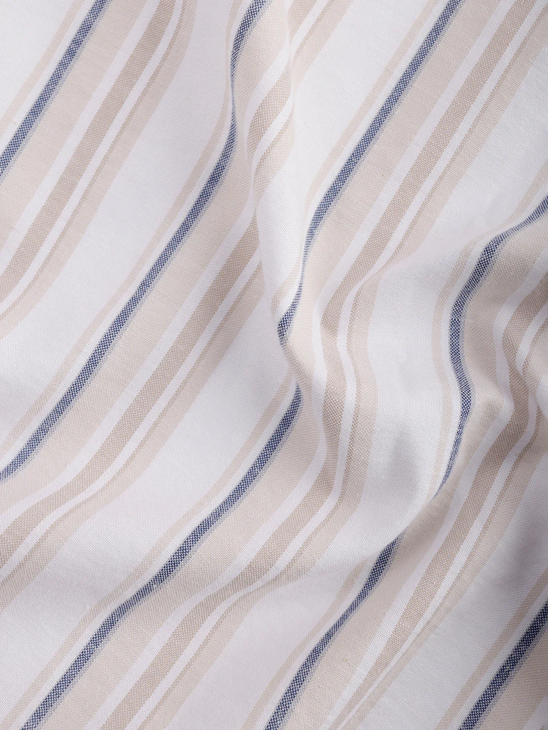 Multi Blend Natural Stripe Shirt