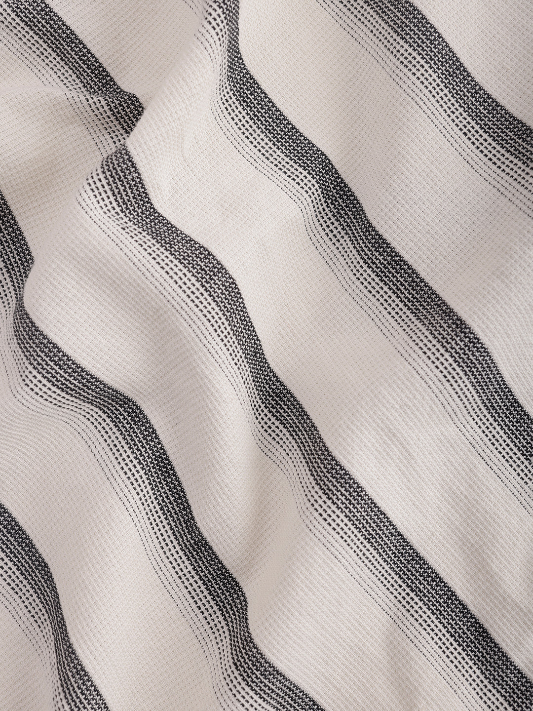 Cotton Cozy White Stripe Shirt