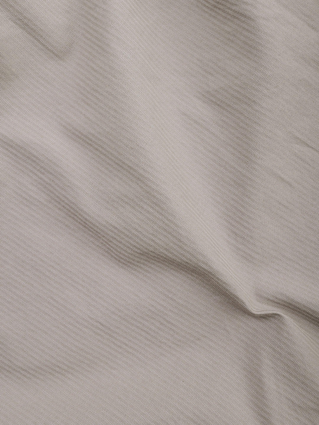 Self Stripe Smart Stretch Grey Shirt