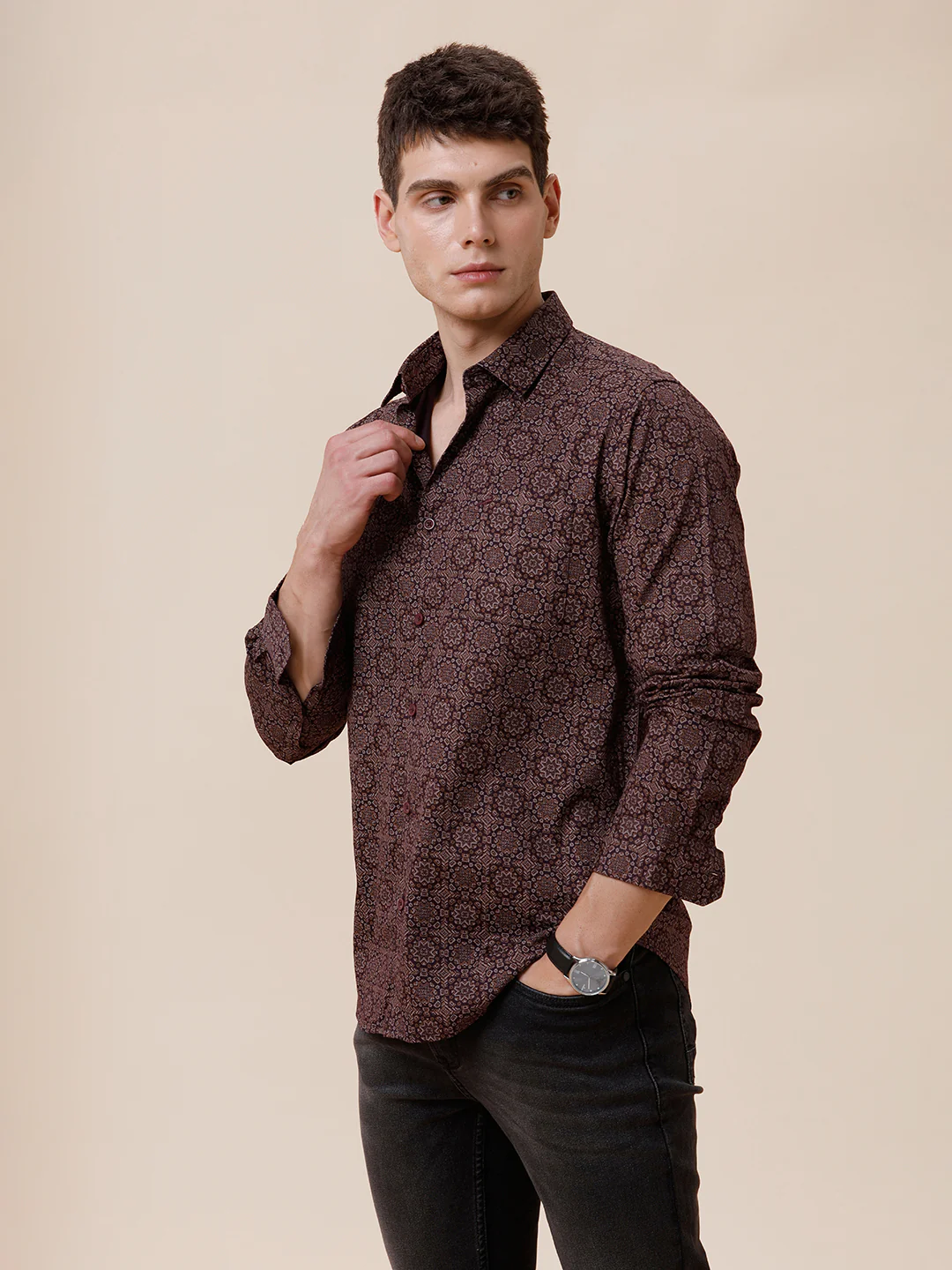 Cotton Printed Shirt