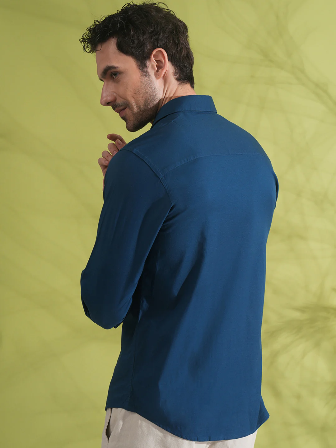 Premium Stretch Shirt Navy