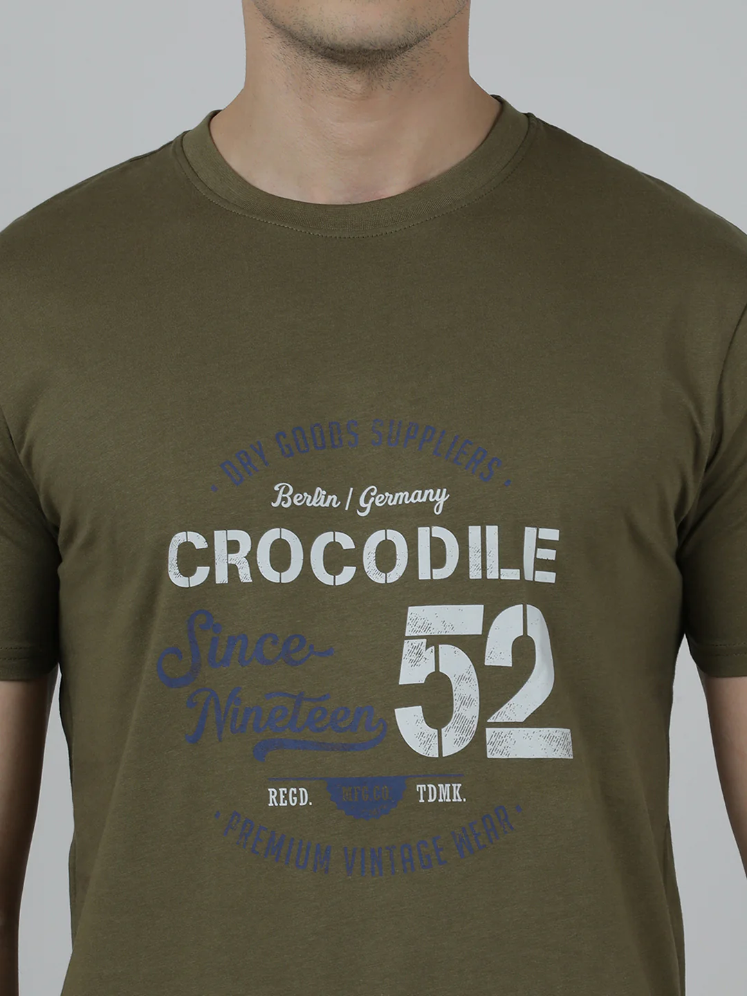 Typography Printed Pack Of 2 Cotton Slim Fit T-shirts