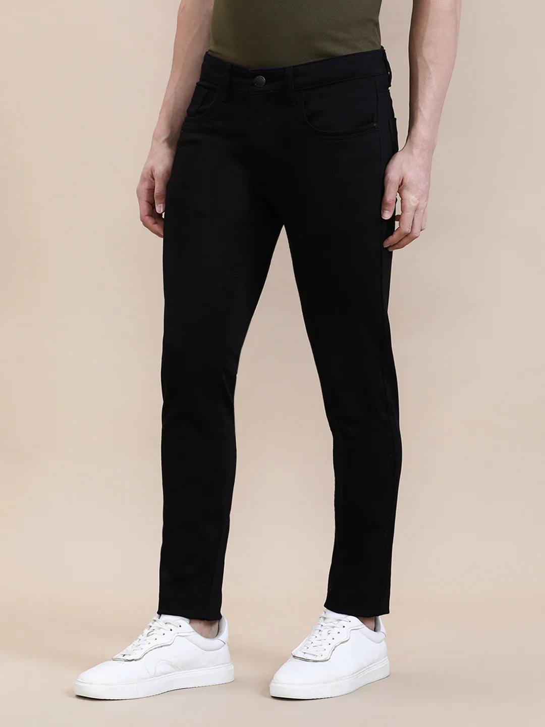 Premium Never Fade Black Slim Fit Jeans