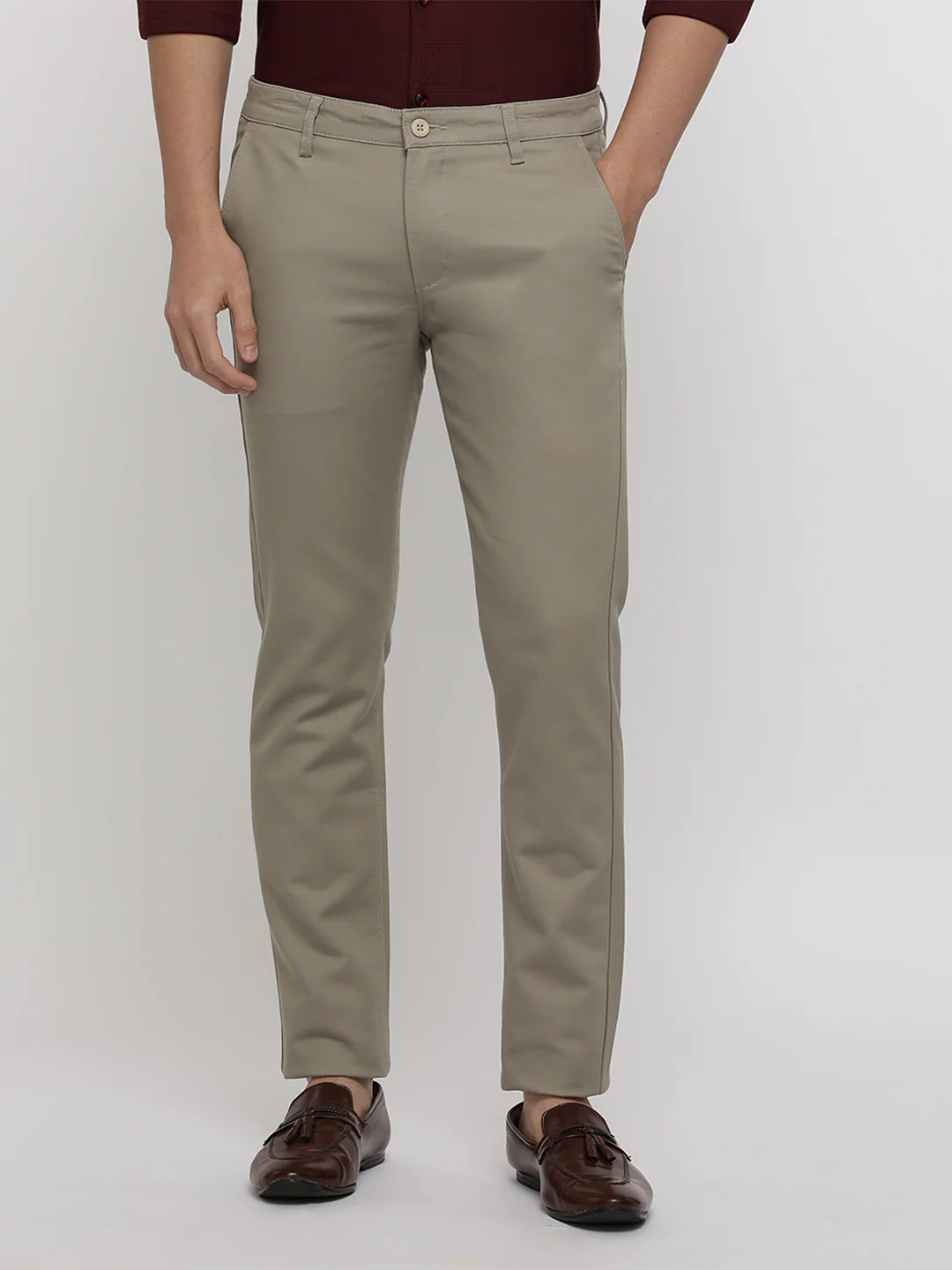 Premium Stretch Brown Trouser