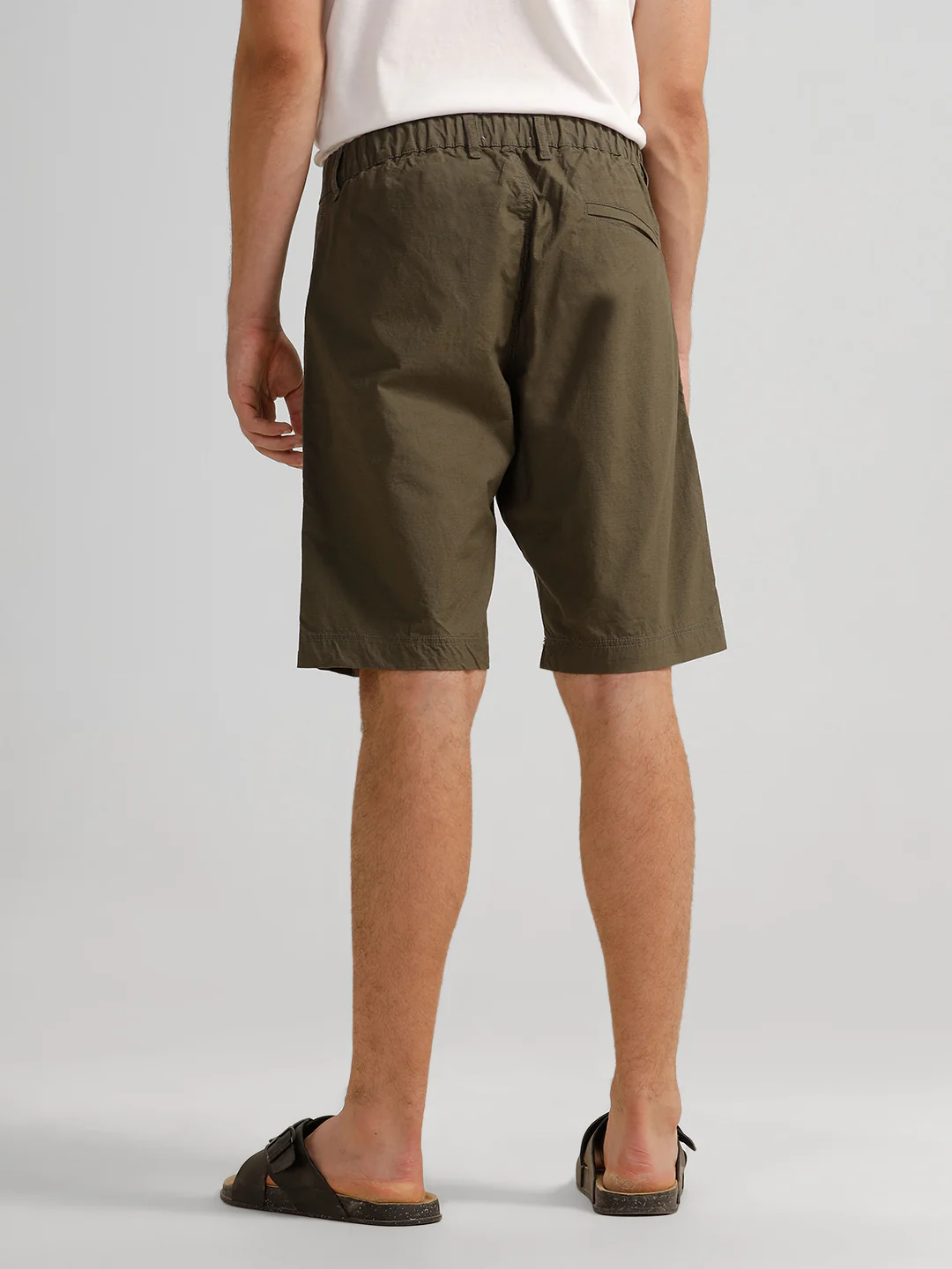 Trekflex Ripstop Utility Green Cargo Shorts