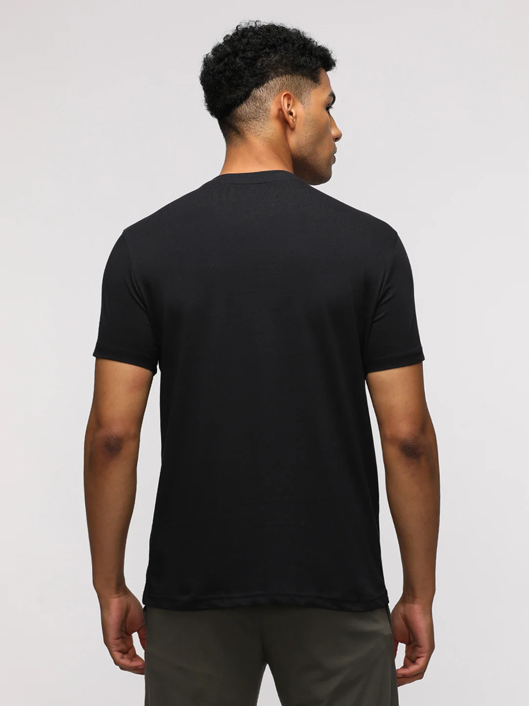 Typography Printed Round Neck Cotton Slim Fit T-shirts Pack Of 2