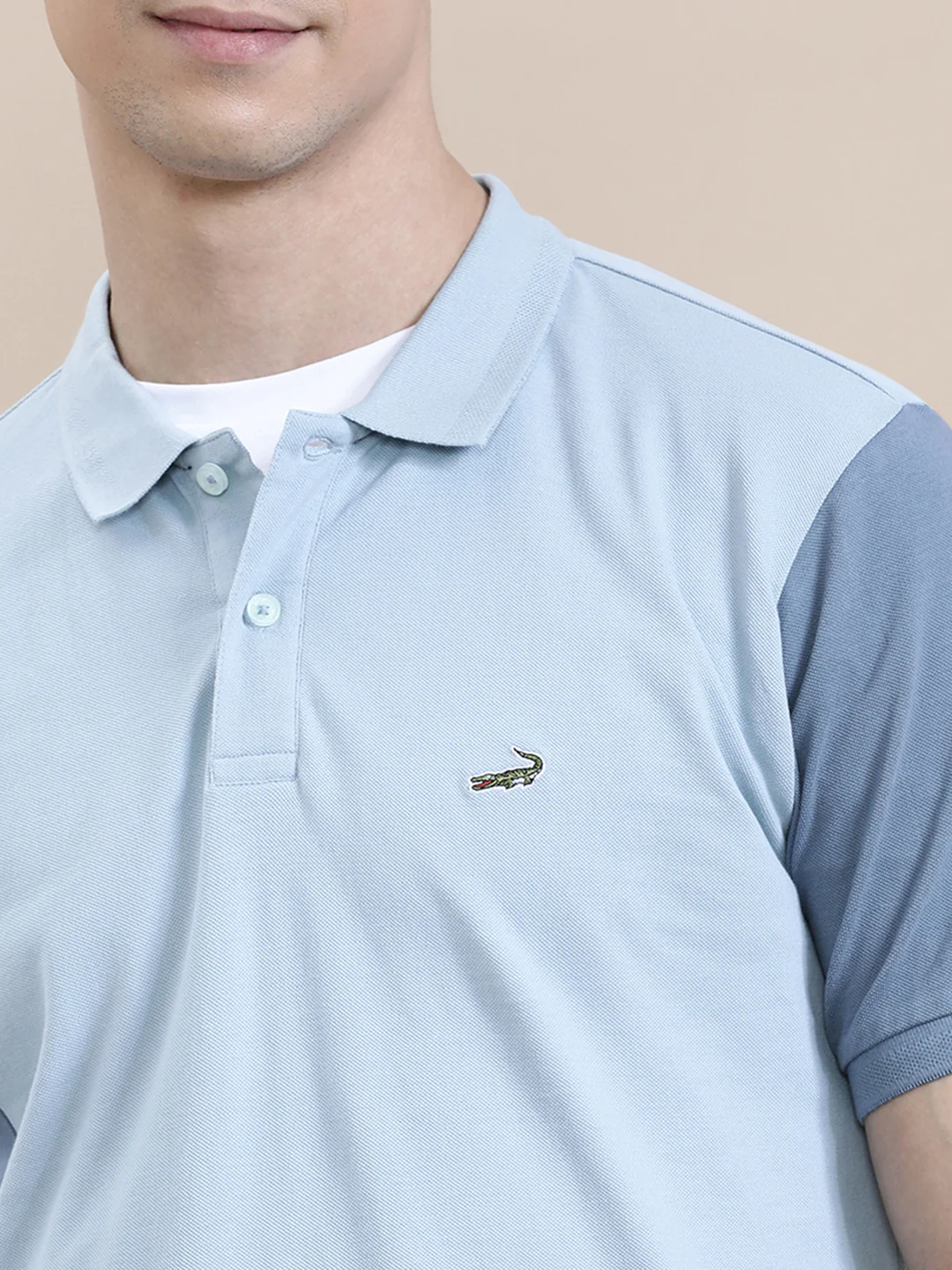 Colorblock Slim Fit Polo