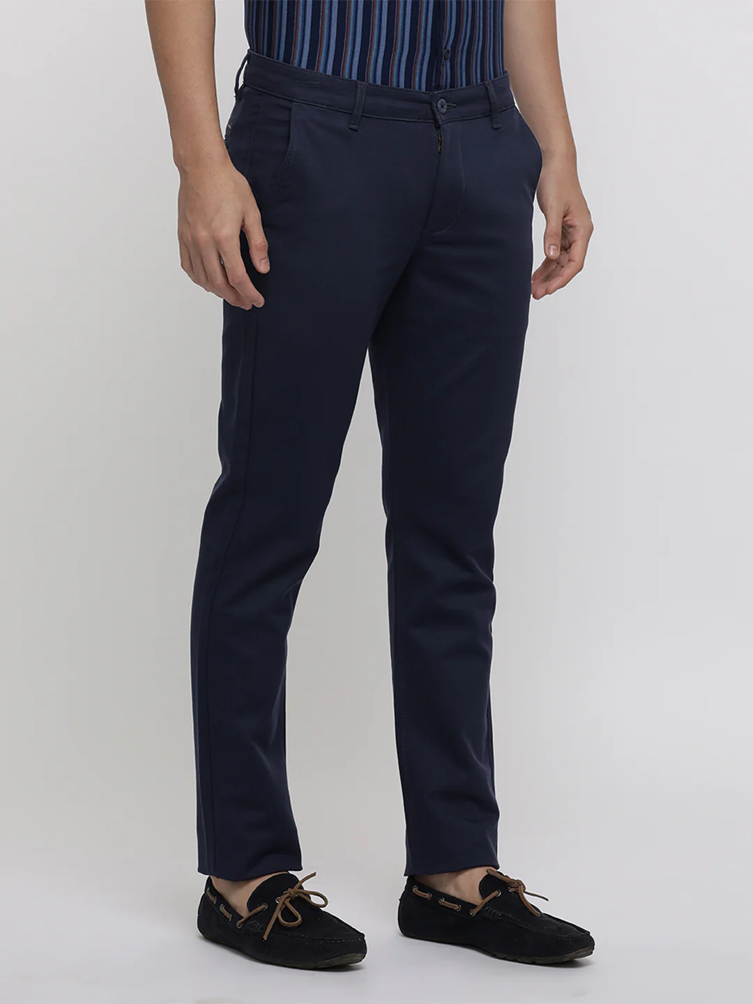 Navy Premium Stretch Trouser
