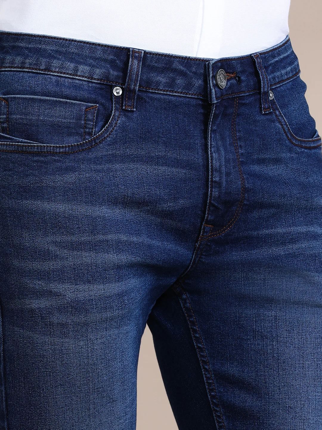 Super Indigo Slim Tapered Jeans