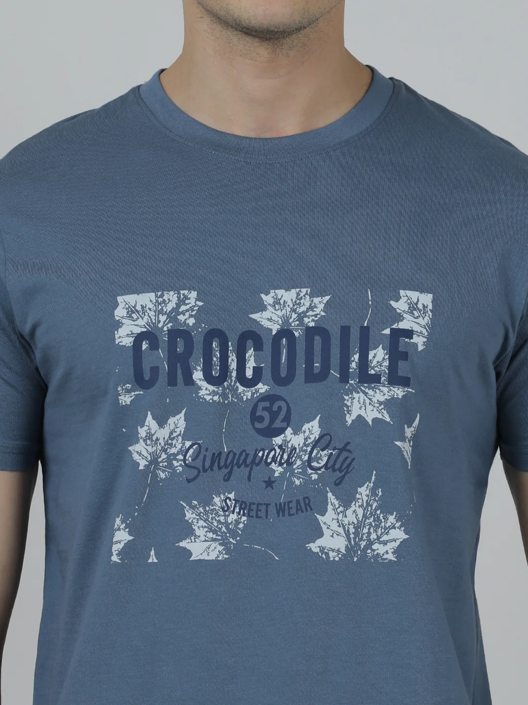 Typography Printed Cotton Slim Fit T-shirts Pack Of 2