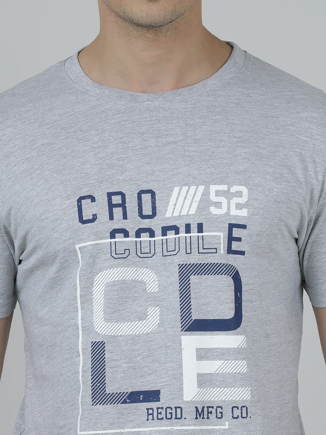 Typography Printed Slim Fit Cotton T-shirts Pack Of 2