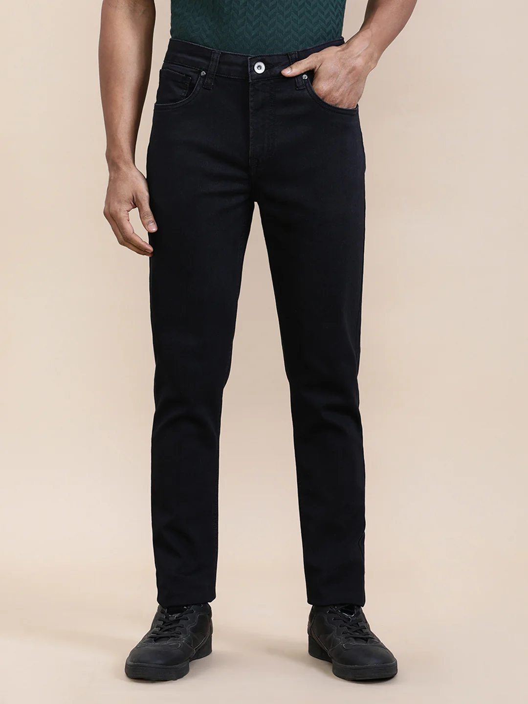 Natural Fade Black Slim Fit Jeans