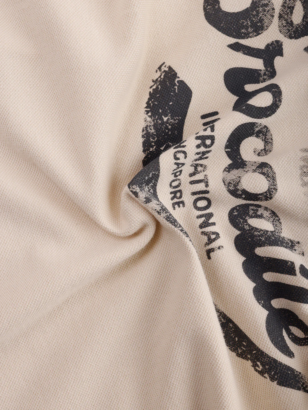 Slim Fit White Polo T-Shirt