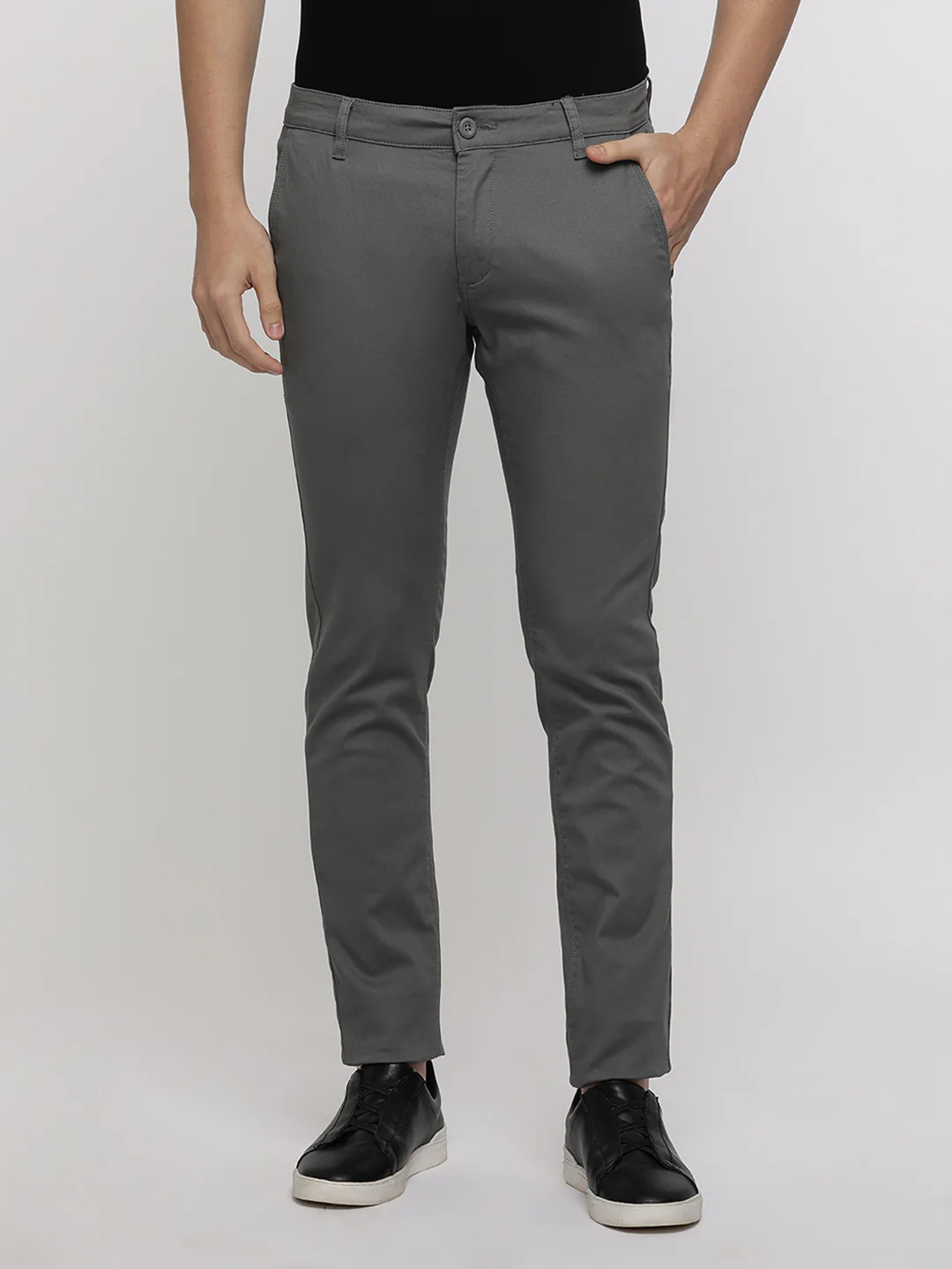Grey Premium Stretch Trouser