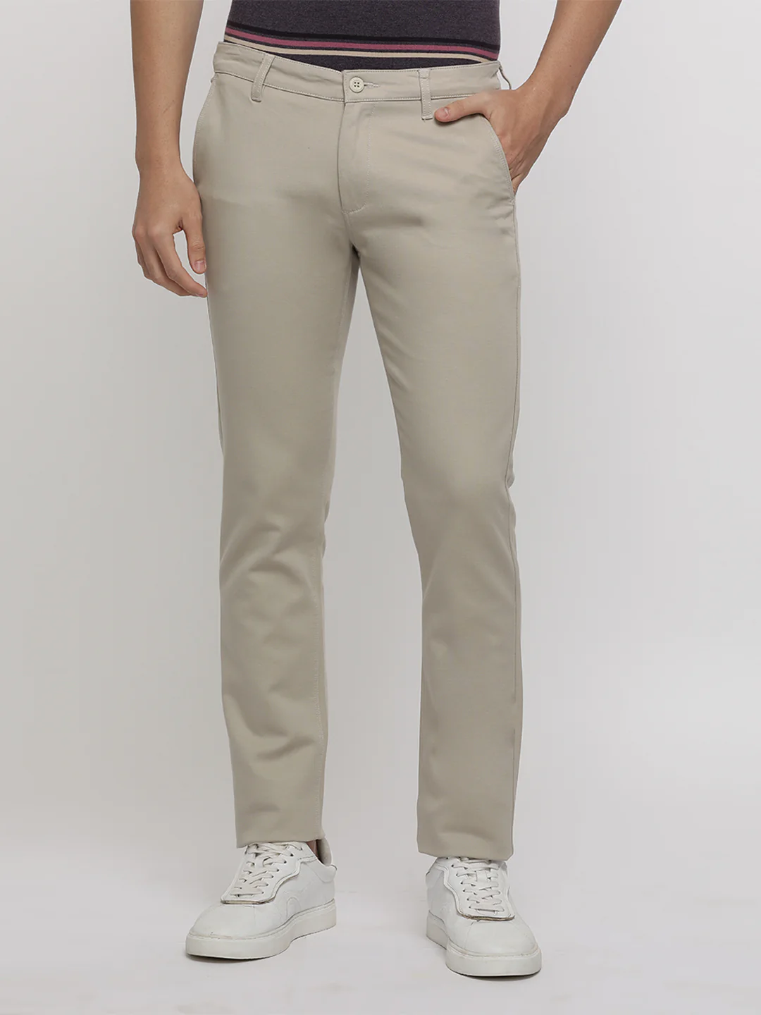 Premium Stretch Beige Trouser