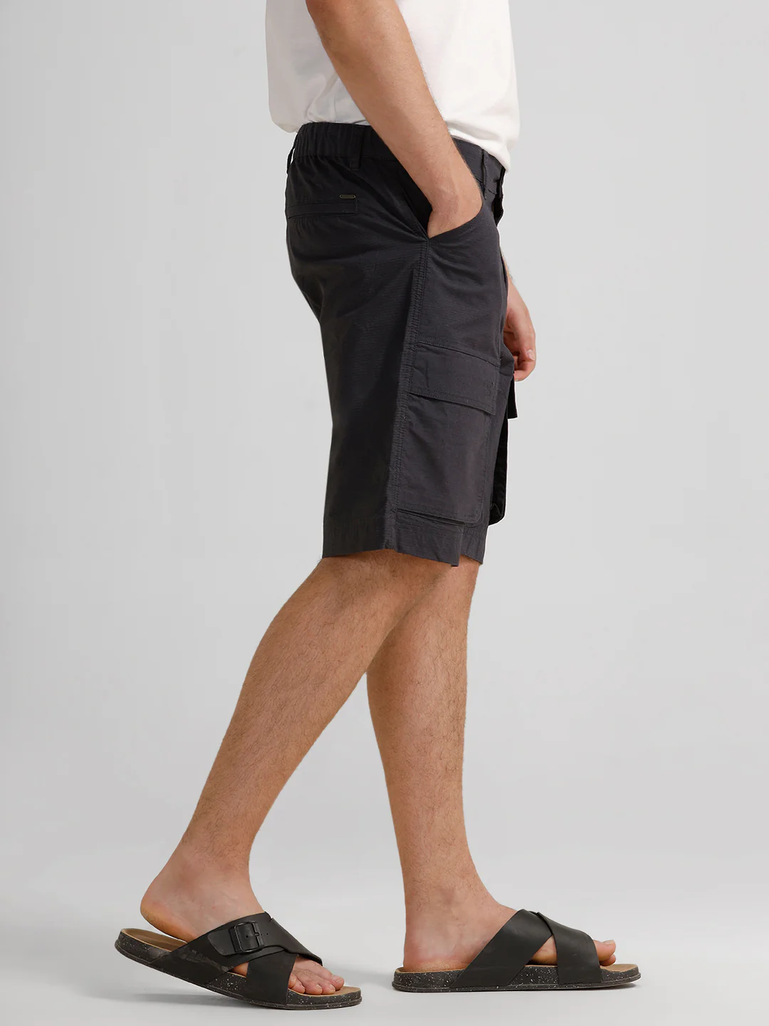 Trekflex Ripstop Utility Navy Cargo Shorts