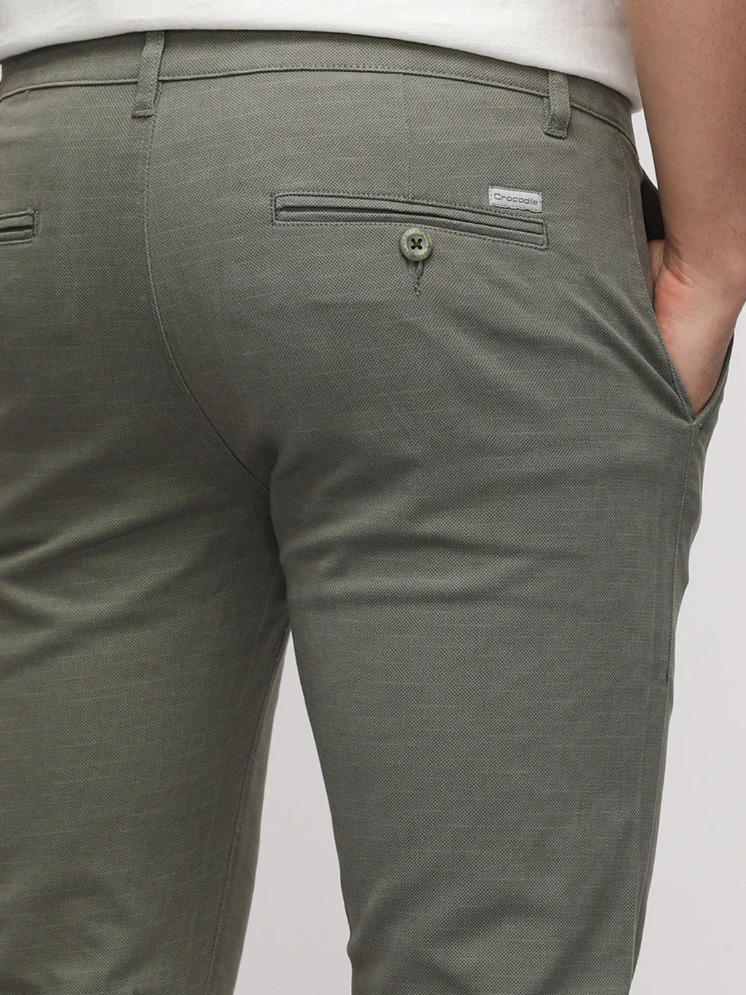 Slim Fit Classic Grey Trouser for Comfortable Style