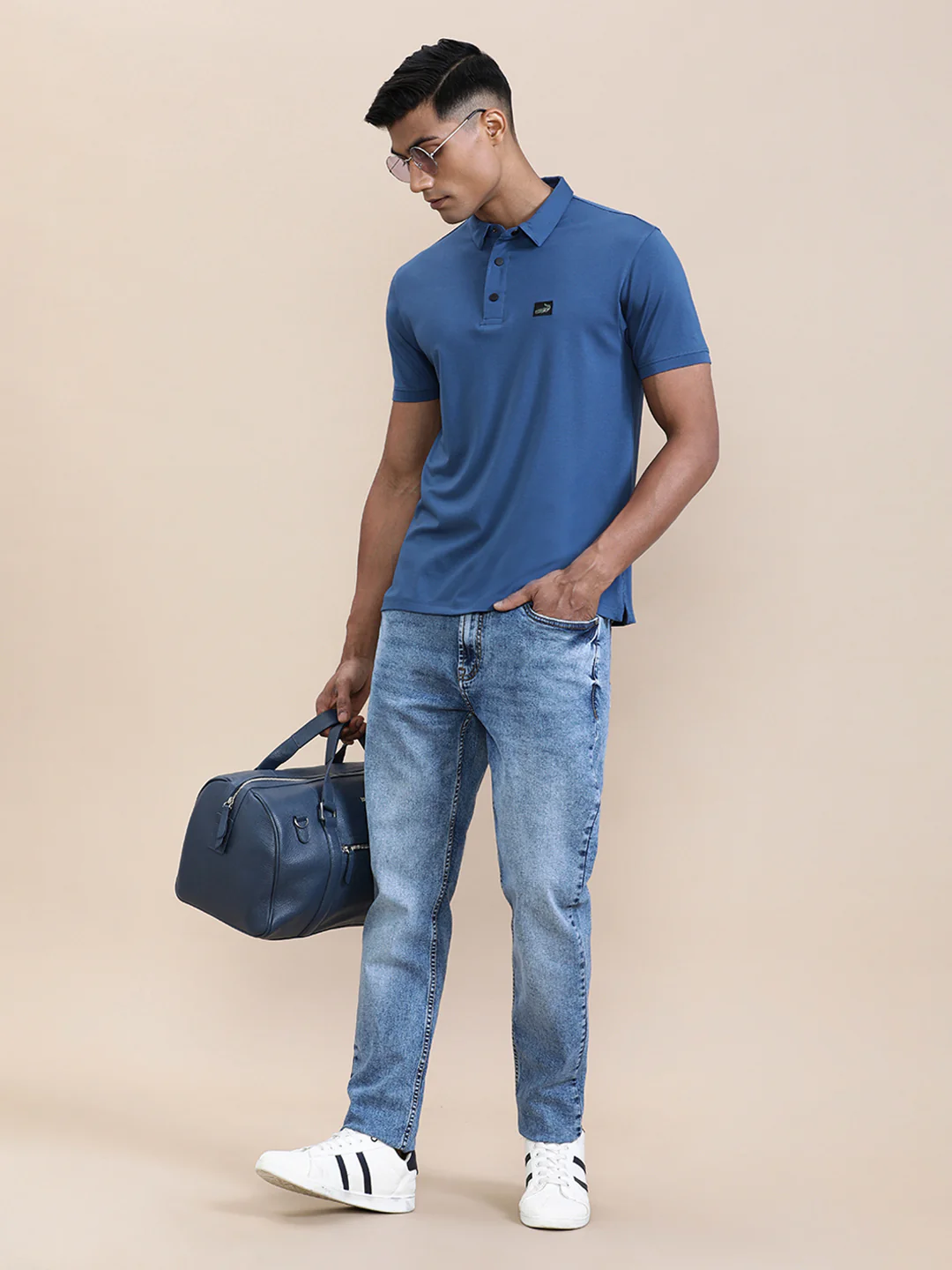 TENCEL�?Stretch Slim Fit Polo