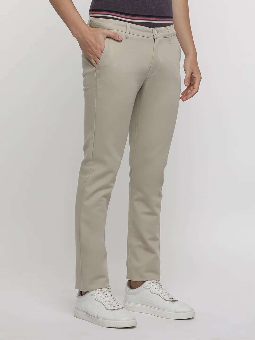 Premium Stretch Beige Trouser