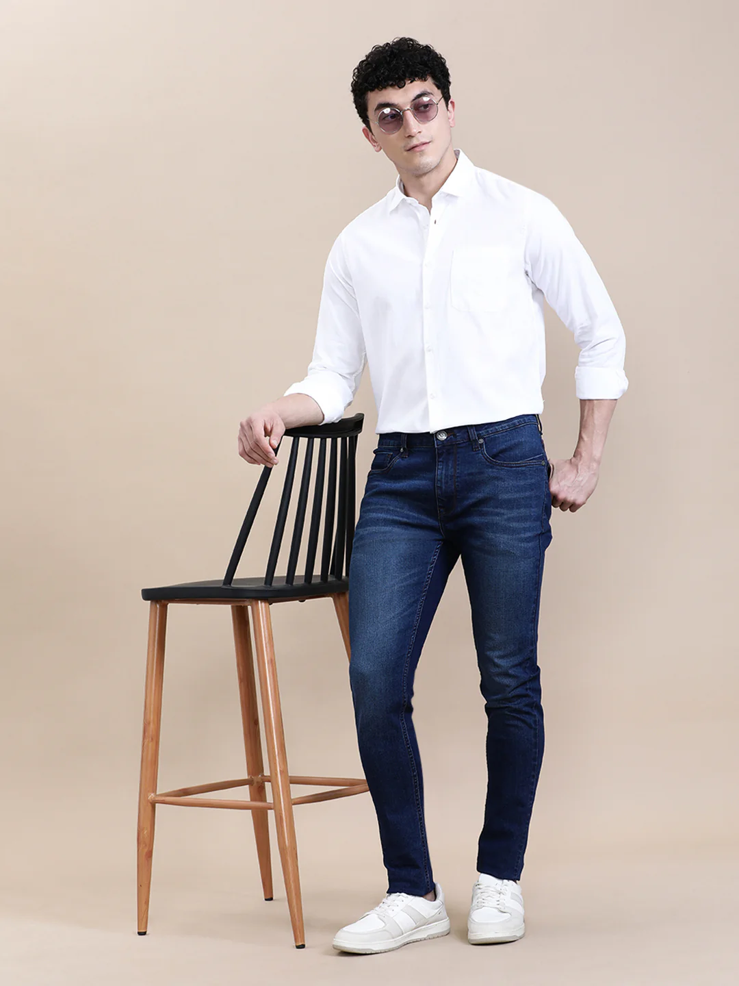 Super Indigo Slim Tapered Jeans