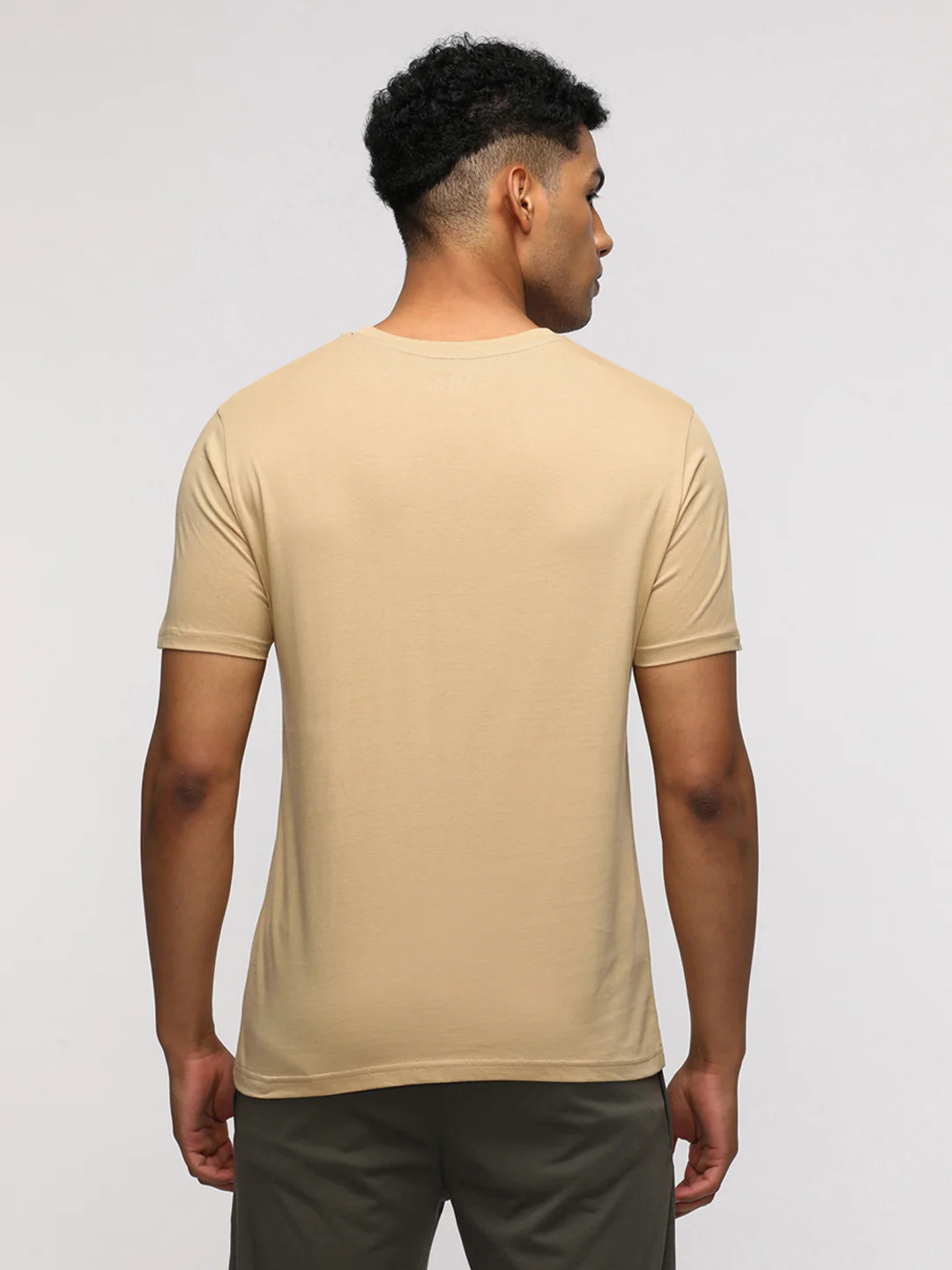 Typography Printed Round Neck Cotton Slim Fit T-shirts Pack Of 2