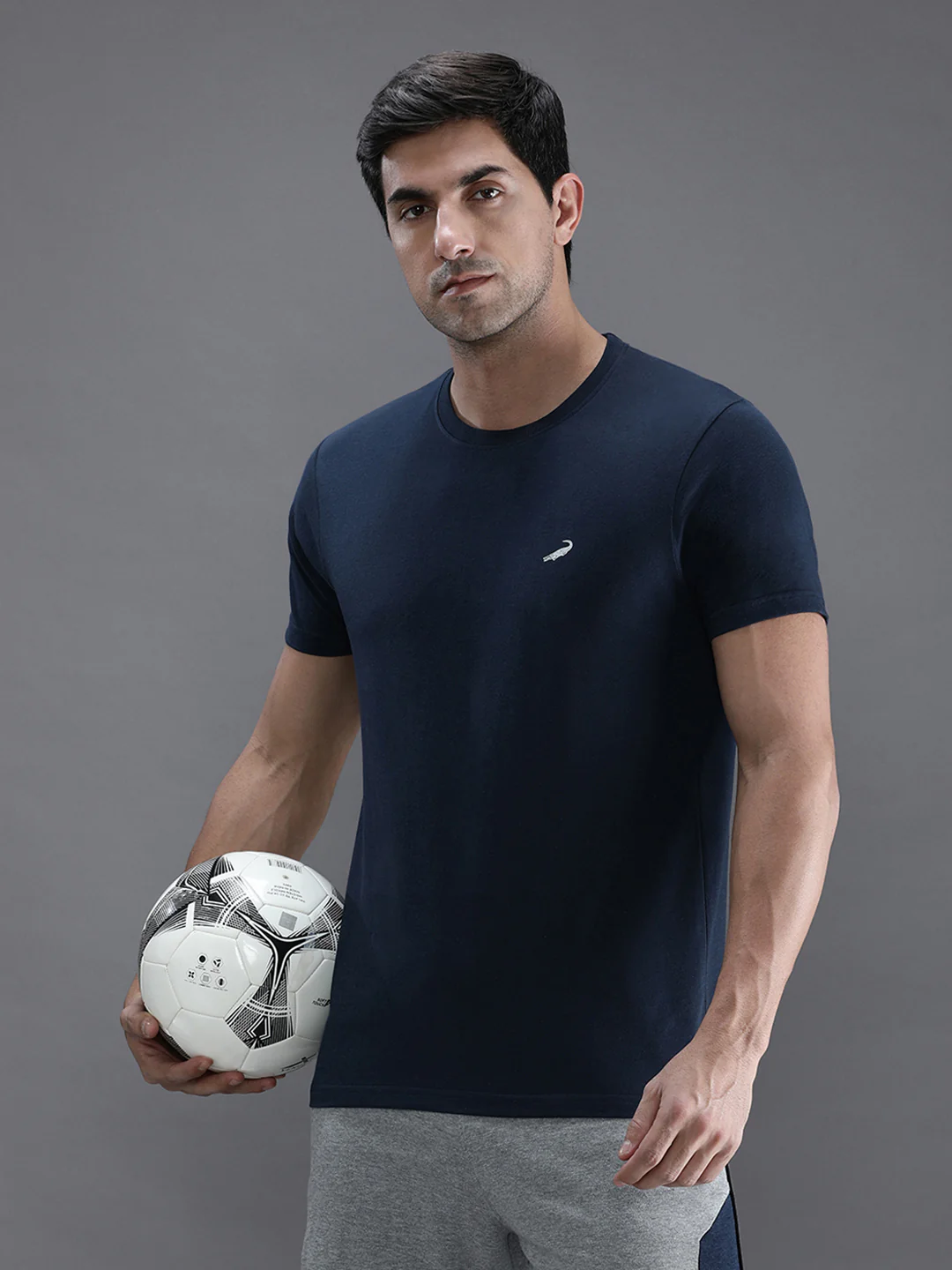 Navy Solid T-Shirt