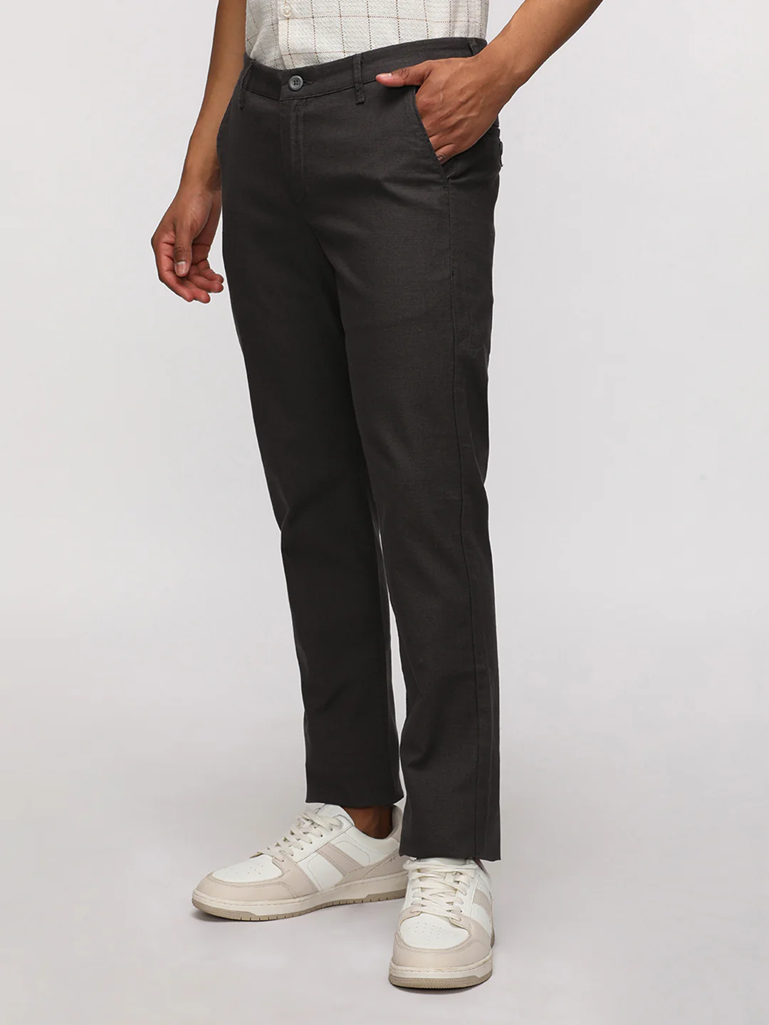 Slim Fit Sport Slate Trouser for Trendy Looks