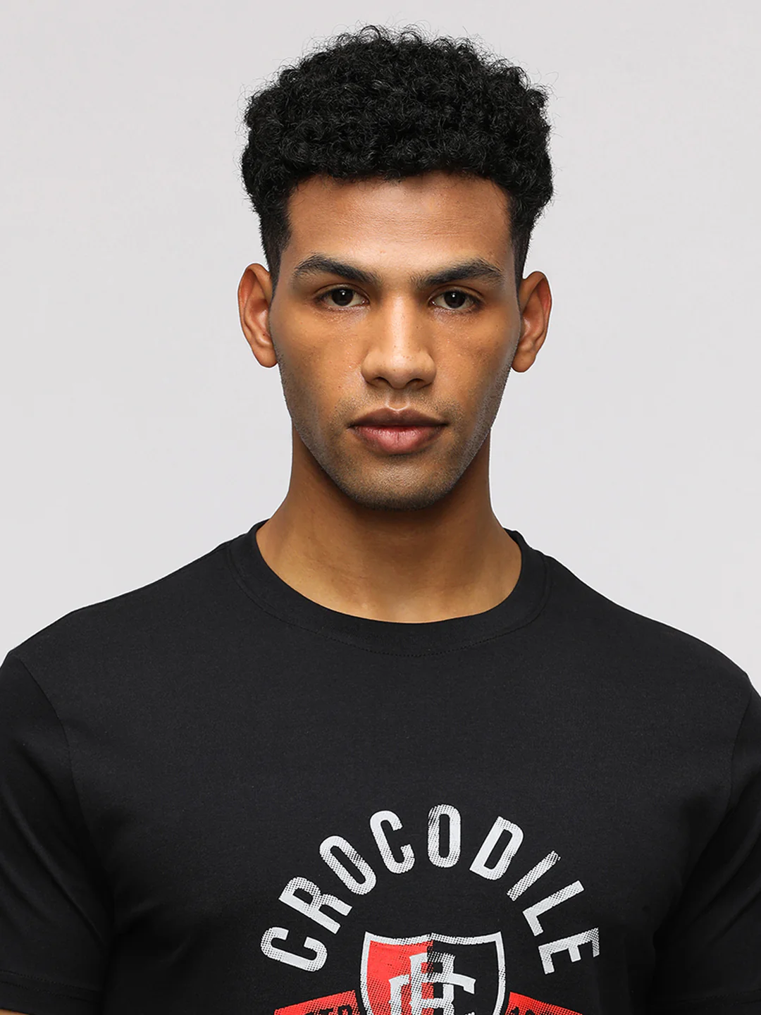 Typography Printed Round Neck Cotton Slim Fit T-shirts Pack Of 2