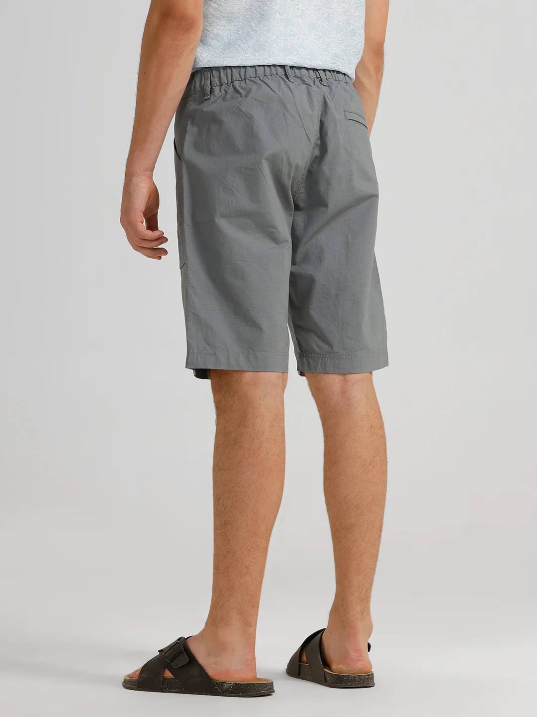 Trekflex Ripstop Utility Grey Cargo Shorts