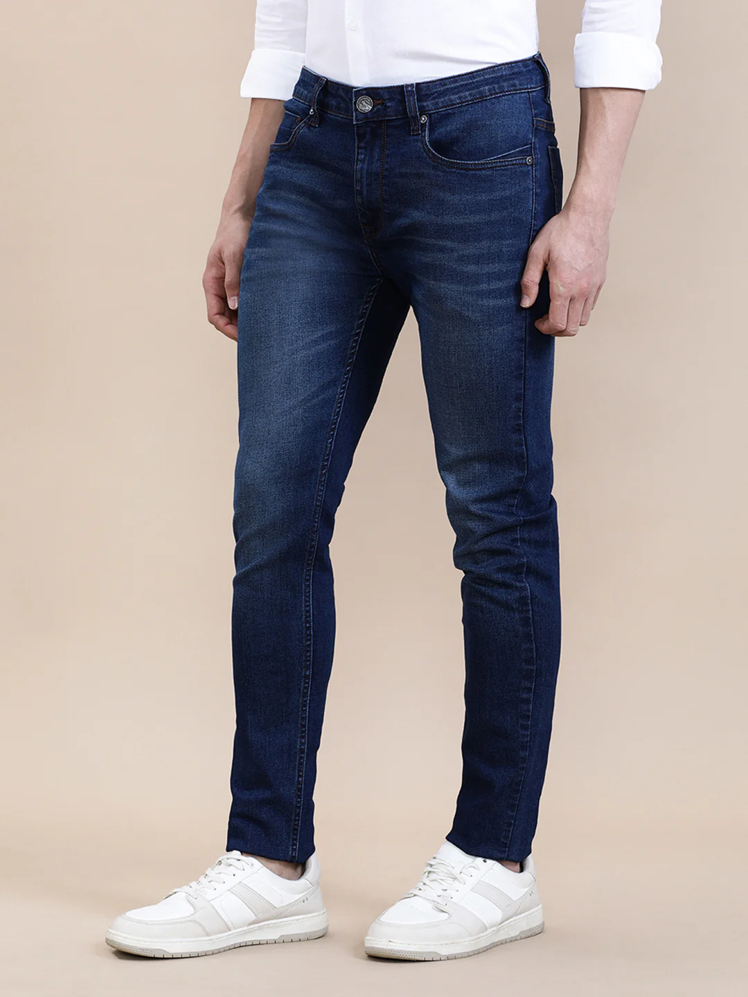 Super Indigo Slim Tapered Jeans