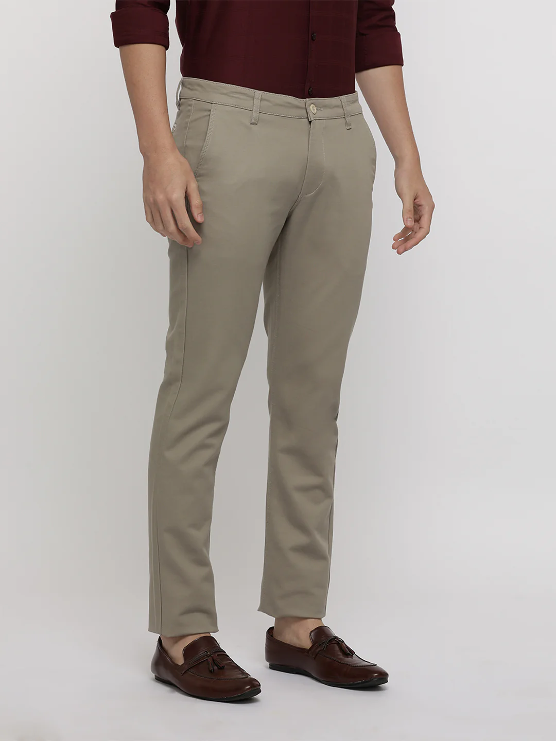 Premium Stretch Brown Trouser