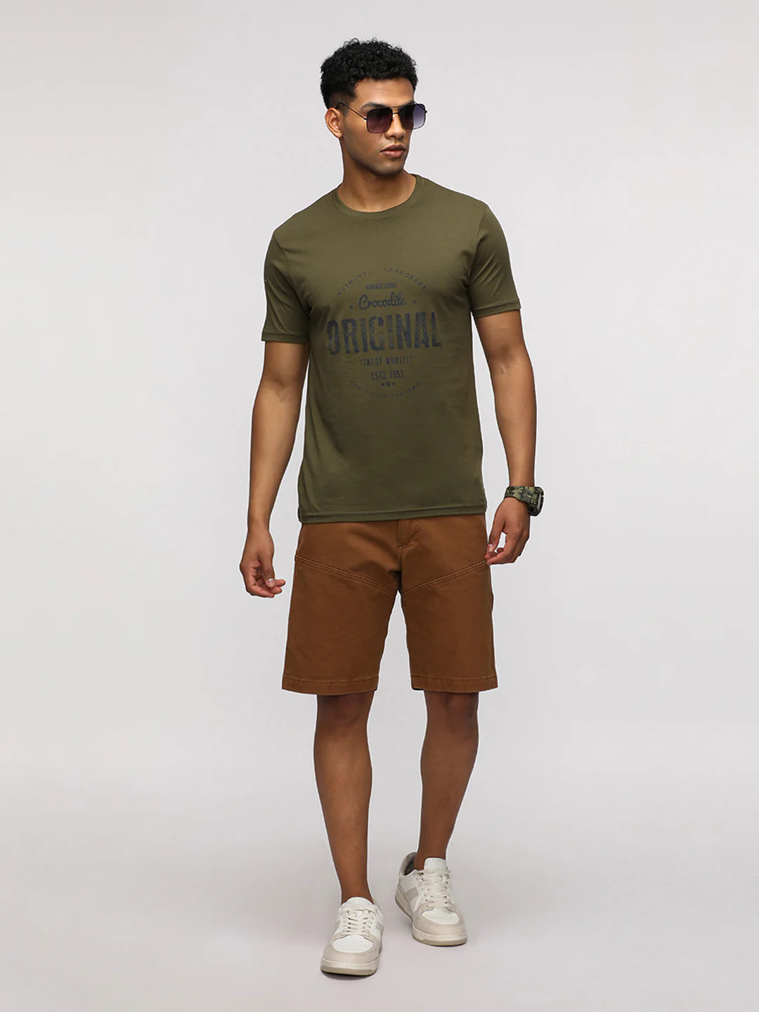 Pack Of 2 Typography Printed Round Neck Cotton Slim Fit T-shirts