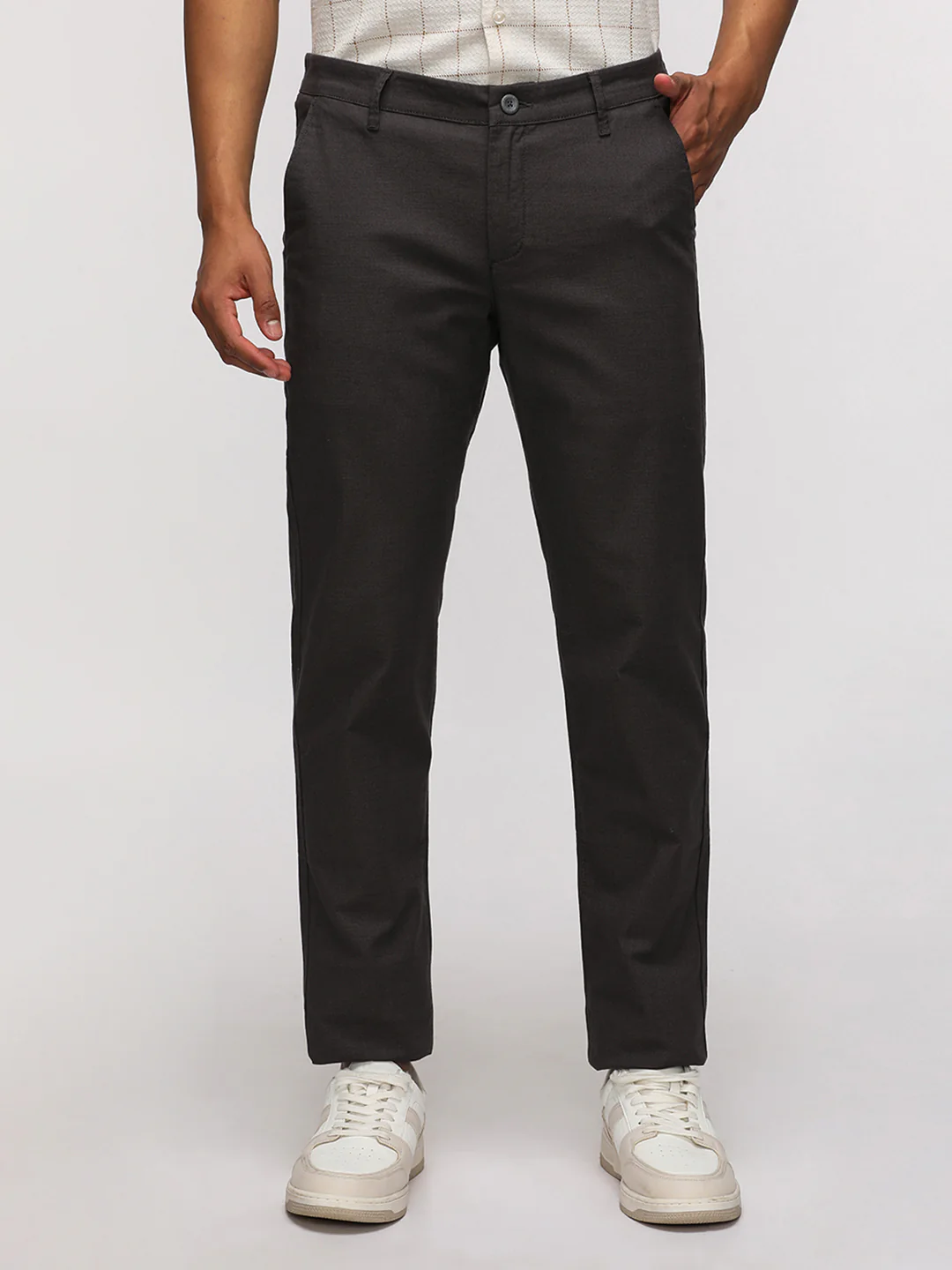 Slim Fit Sport Slate Trouser for Trendy Looks