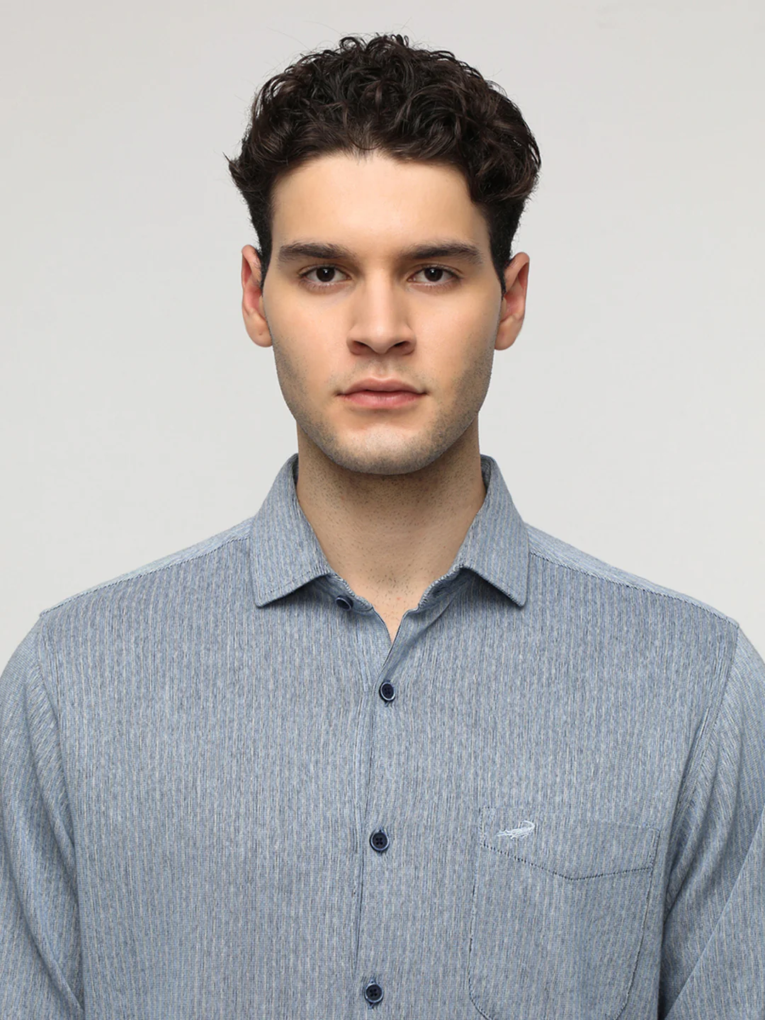 Blue Stripe Premium Techno Shirt