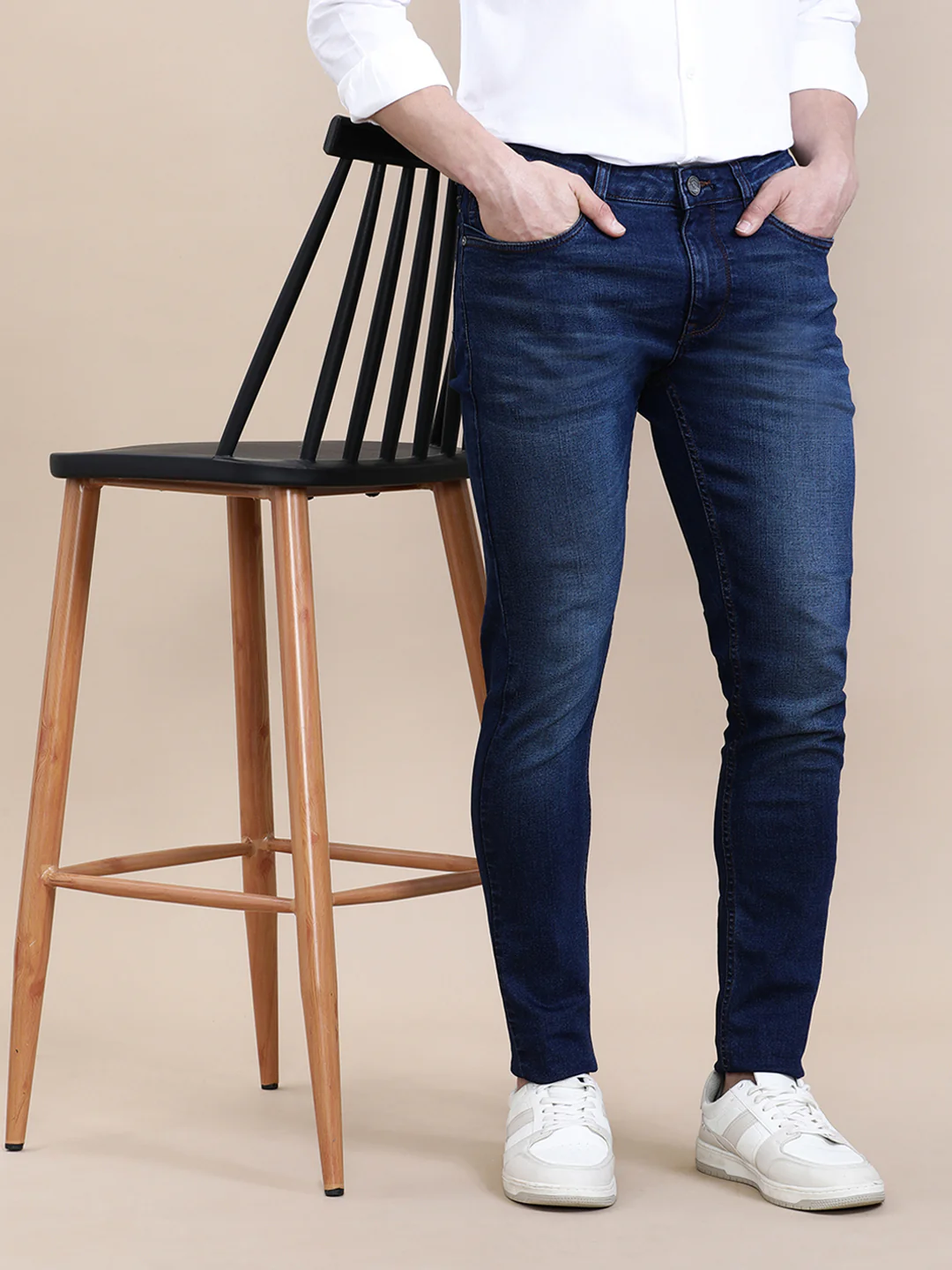 Super Indigo Slim Tapered Jeans