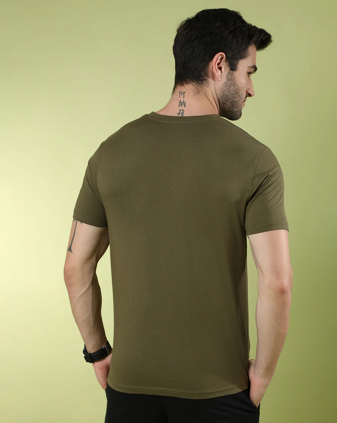 Typography Printed Pack Of 2 Slim Fit T-shirts